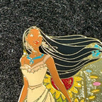 Tokyo Disneyland - Pocahontas - In A Glitter Garden - Disney Pin