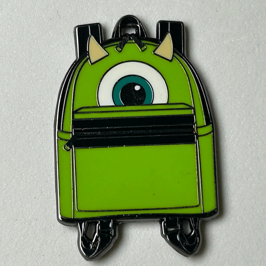 Loungefly - Mike Wazowski- Monsters Inc - Backpack - Mystery Series - Disney Pin