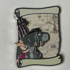 2023 - Piglet and Eeyore - Winnie the Pooh - Map Series - Disney Pin On Pin