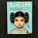 Leia - Character Poster - Star Wars - Lucas Films - Bind Box - Disney Pin