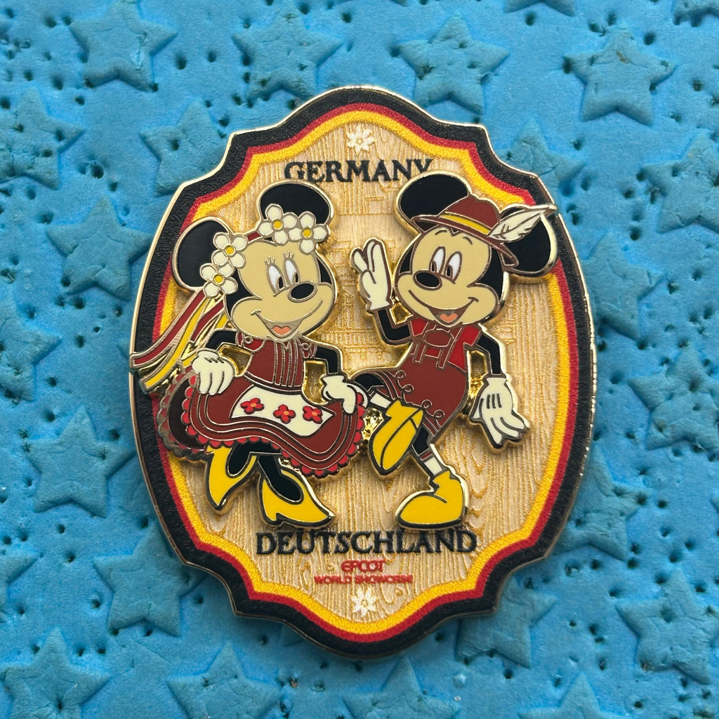 2026 - Mickey and Minnie - Germany World Showcase - EPCOT - Disney Pin