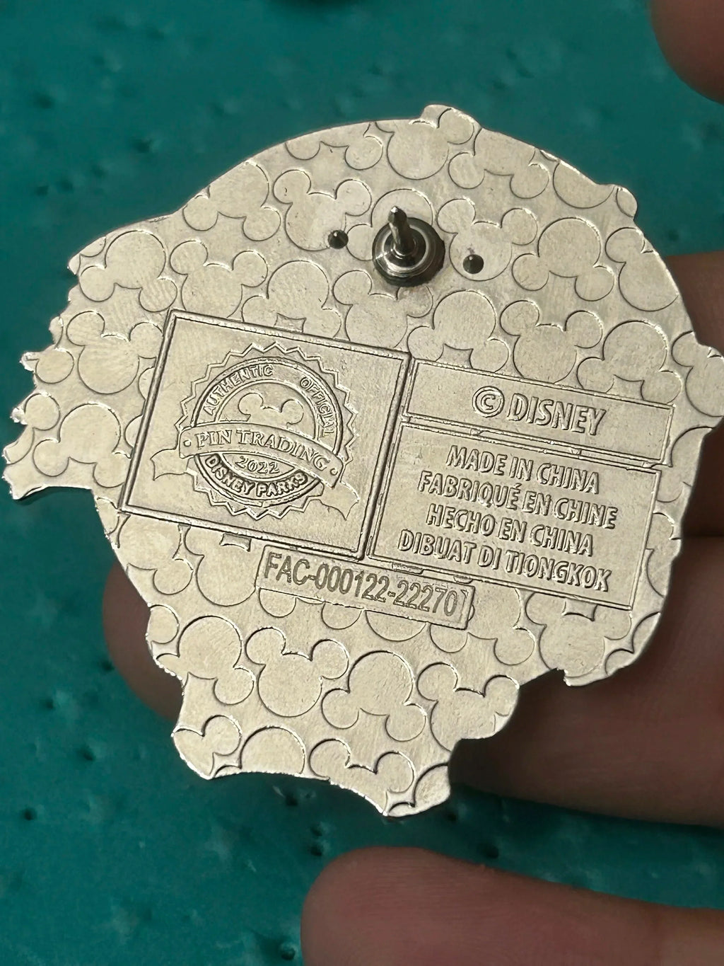 2022 - Pirates of Caribbean- Skeleton Viewing Port Pin