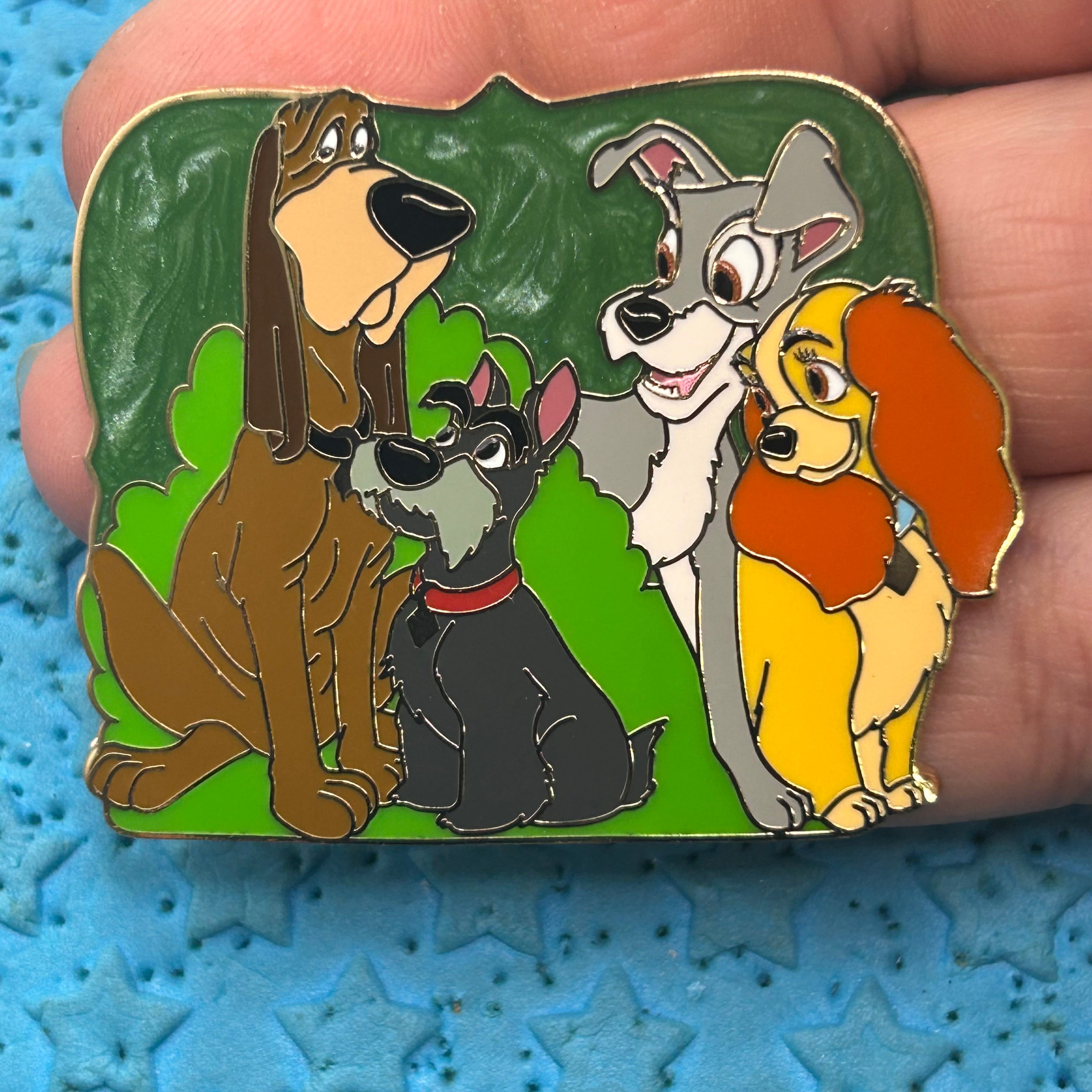 2026 -  Lady Tramp Jock Trusty - Lady and the Tramp - Disney Pin