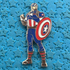 2026 - Captain America - Marvel - Full Body - Disney Pin