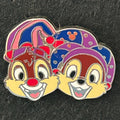 2015 - Chip and Dale - Mardi Gras - Hidden Mickey - Disney Pin