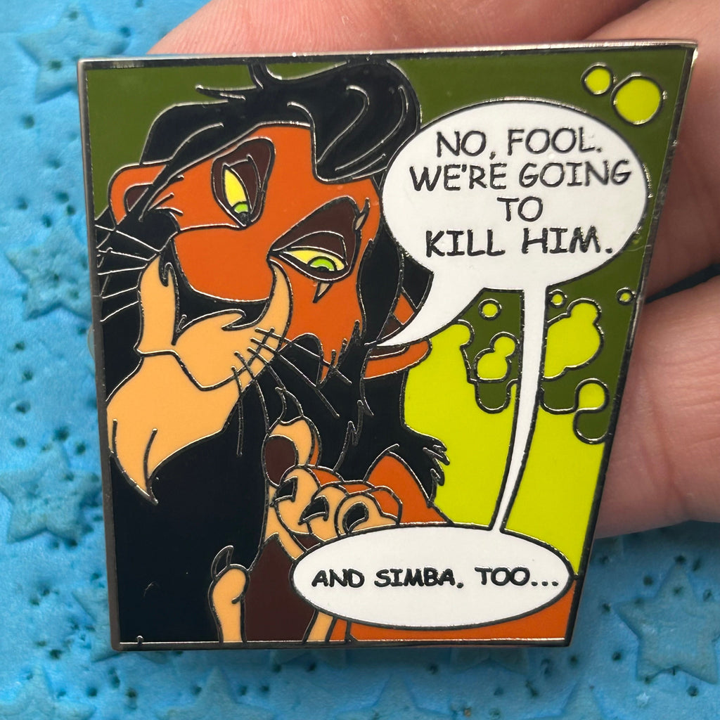 2011 - Scar - Lion King - Quotes - Disney Pin