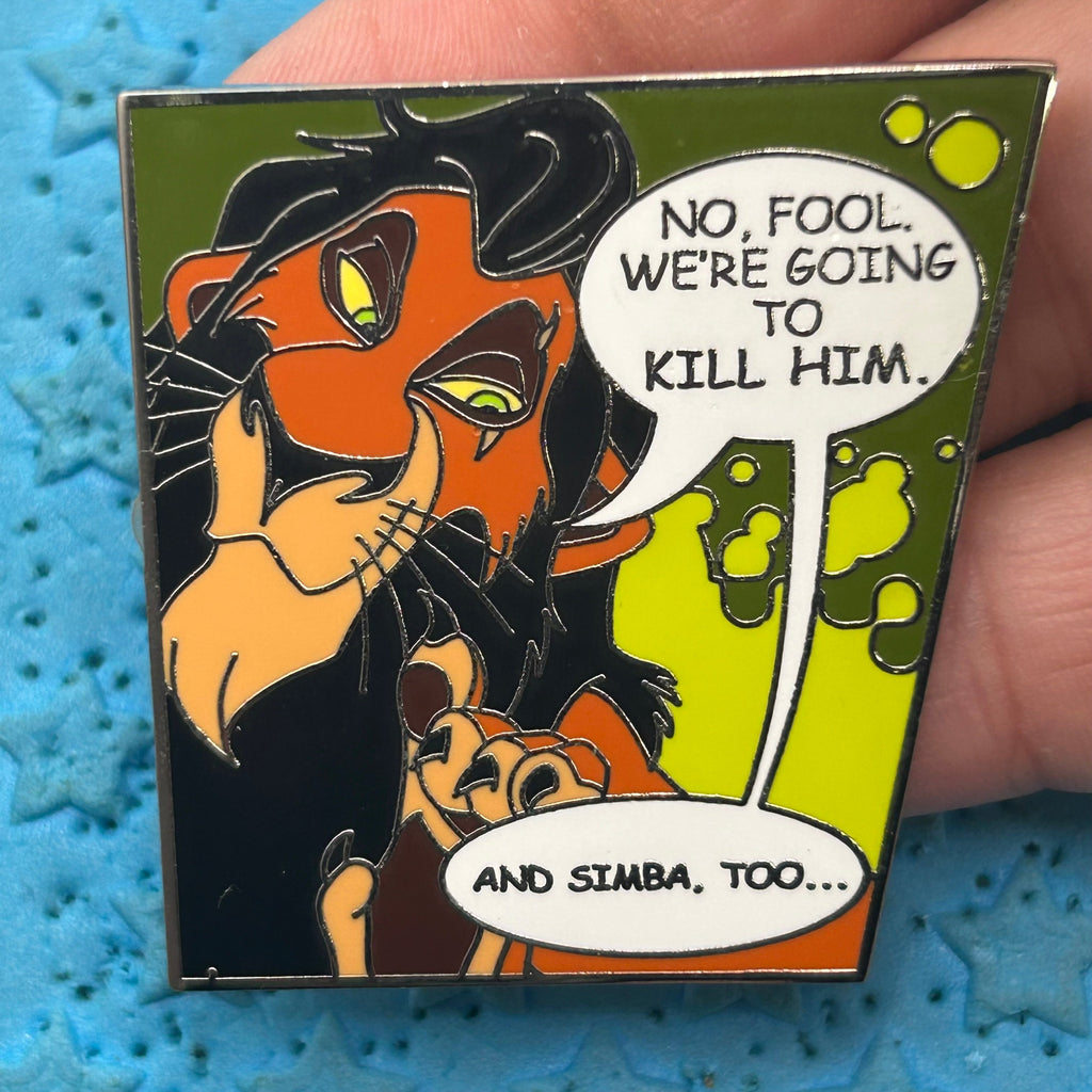 2011 - Scar - Lion King - Quotes - Disney Pin