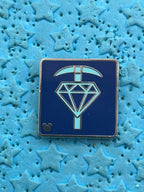 2016 - Pickaxe and Diamond - Hidden Mickey - Disney Pin