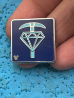 2016 - Pickaxe and Diamond - Hidden Mickey - Disney Pin