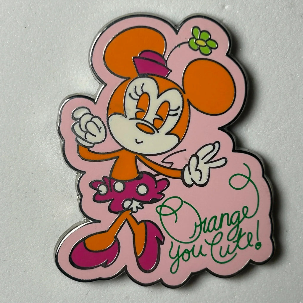 2014 - Minnie Mouse - Orange You Cute! - Disney Pin