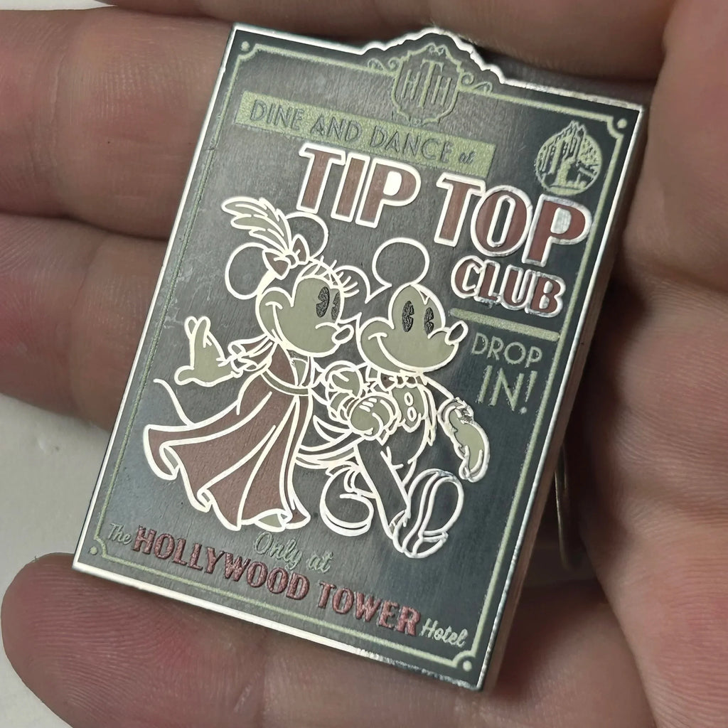 2024 - Mickey and Minnie - Tower of Terror - Tip Top Club - Drop In - Disney Pin