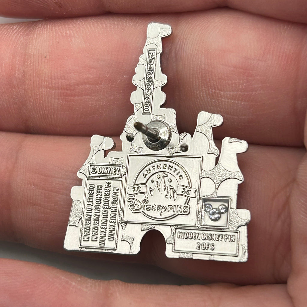 2026 - Pirates of the Caribbean Castle - Hidden Mickey - Disney Pin