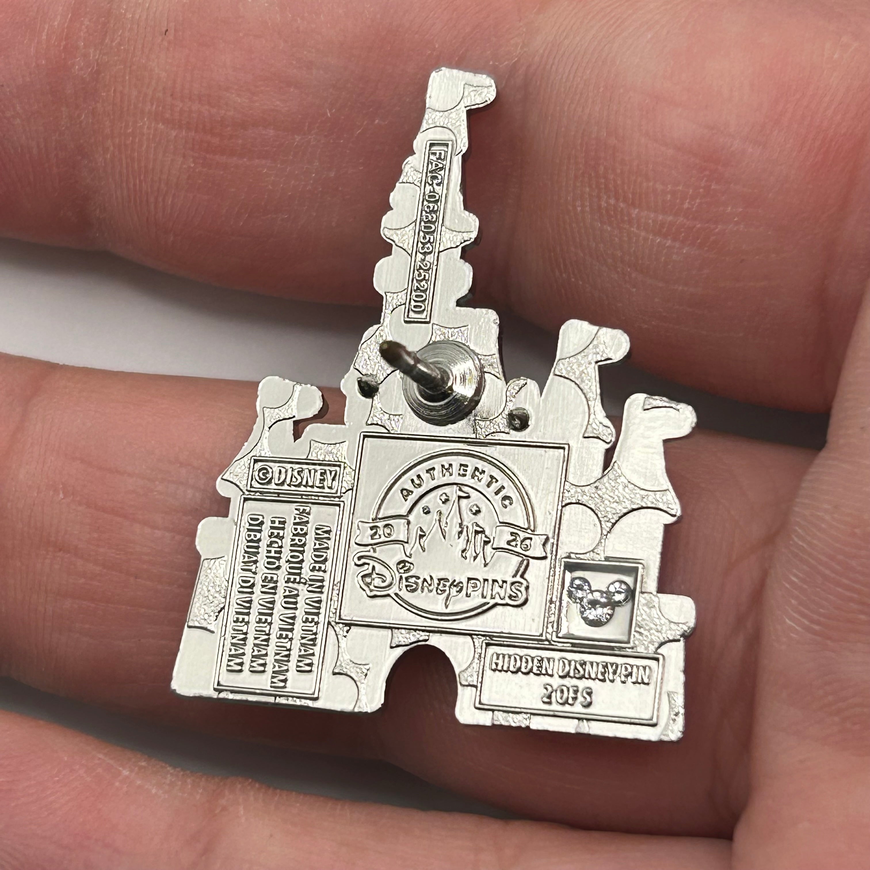 2026 - Pirates of the Caribbean Castle - Hidden Mickey - Disney Pin