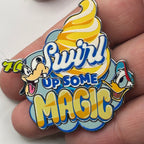 2026 - Goofy and Donald - Dole Whip - Swirl Up Some Magic - Disney Pin