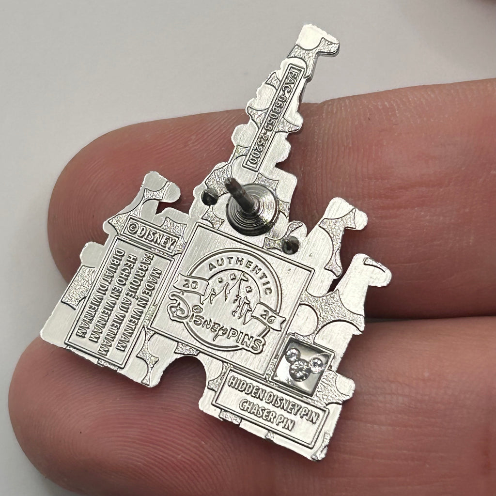 2026 - Contemporary Resort - WDW - Castle - Chaser - Disney Pin