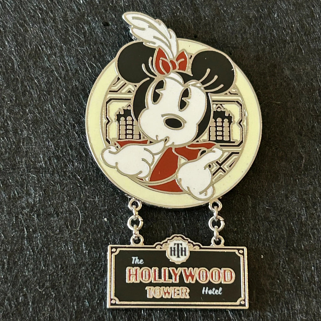 2024 - Minnie Mouse - Hollywood Tower Of Terror - Bell Hop - Disney Pin