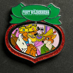 2022 - Robin Hood and Prince John - Fort Wilderness - Christmas Spinner - Disney Pin