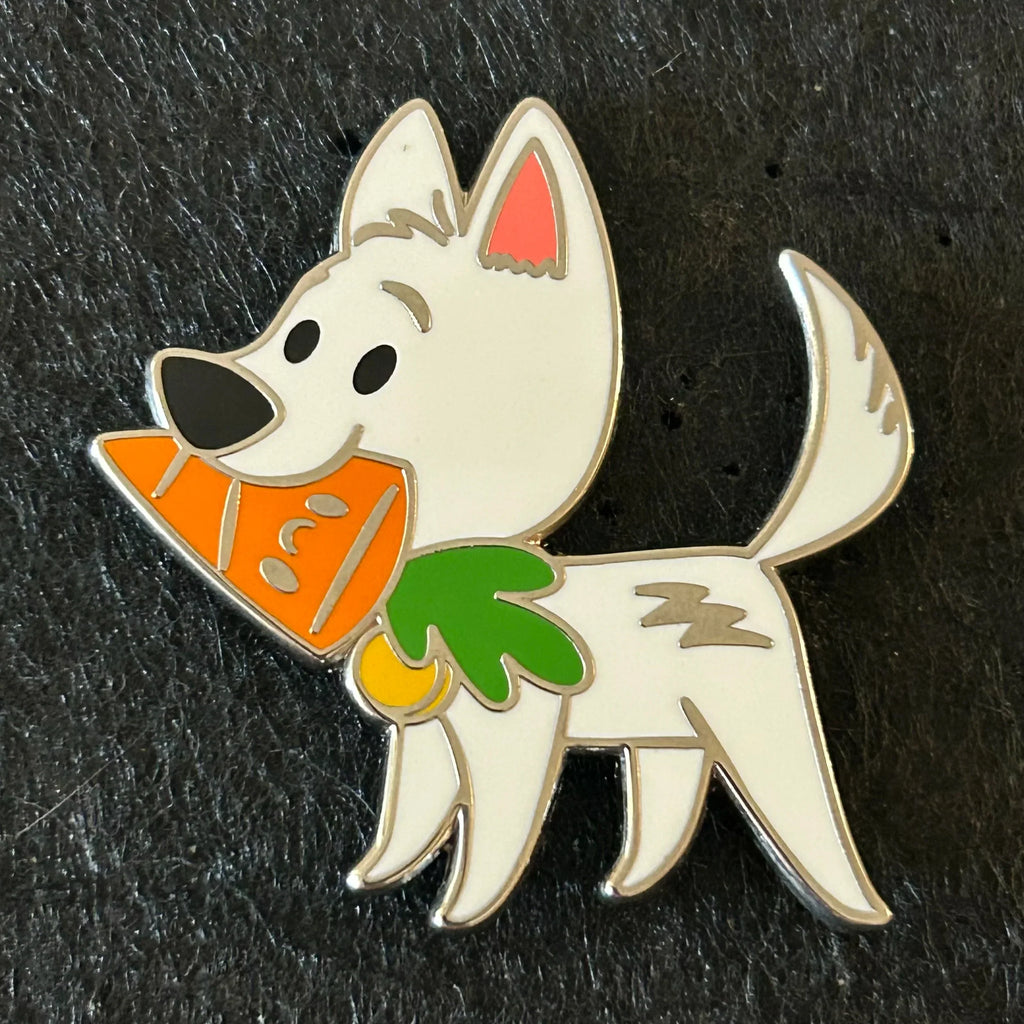 2020 - Bolt - Pixar - Dog - Holding Carrot - Disney Pin
