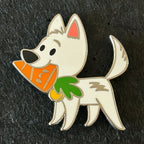2020 - Bolt - Pixar - Dog - Holding Carrot - Disney Pin