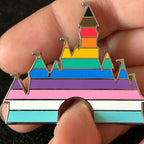 2023 - Pride Castle - LGBTQ+ - Rainbow- Disney Pin