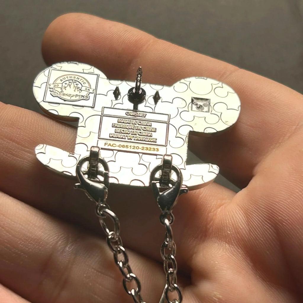 2024 - Mickey and Minnie - Wedding Hats with Dangle Bells - 2 Pin Set - Disney Pins