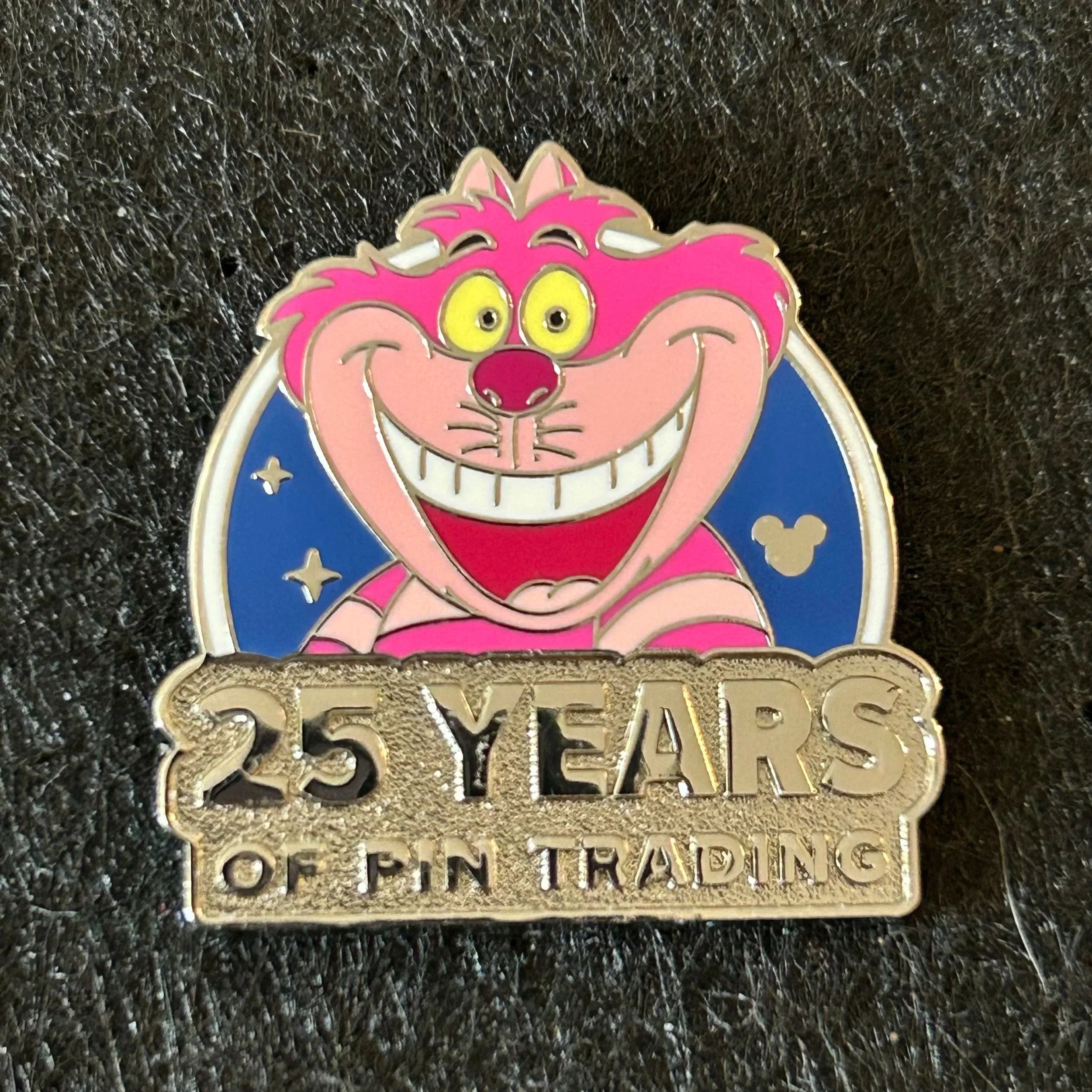 2025 - Cheshire Cat - 25 Years of Pin Trading - Hidden Disney Pin