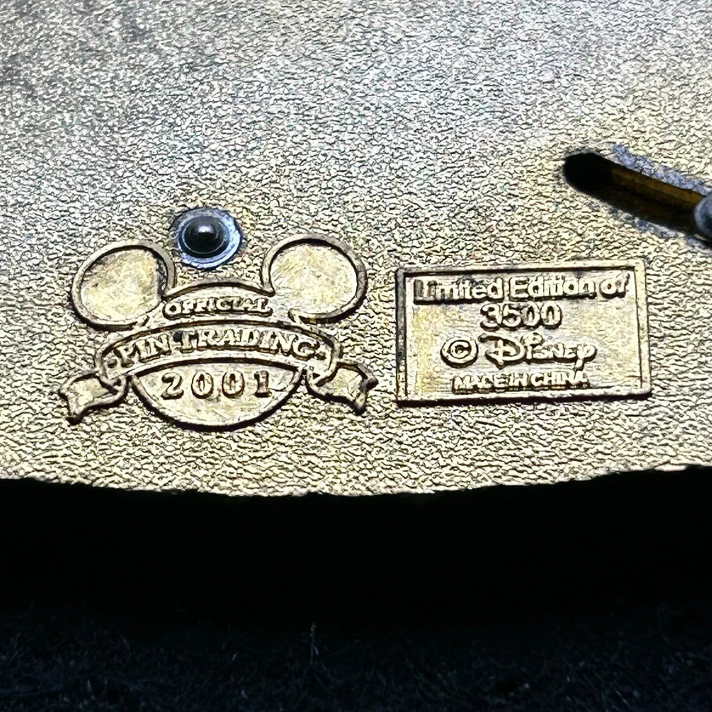 2001 - Mickey and Pluto - Back To School - LE 3,500 - Slider - Disney Pin