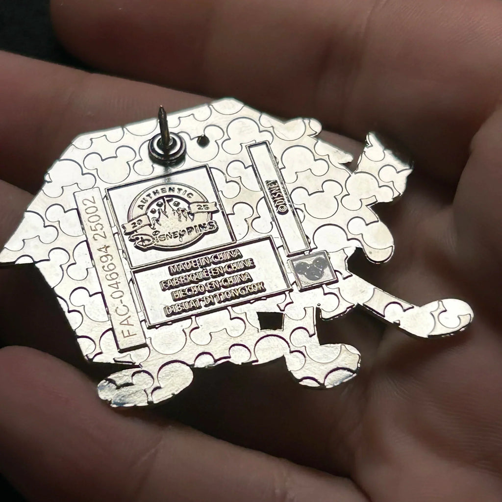 2025 - Pluto Standing Outside Doghouse - Disney Pin