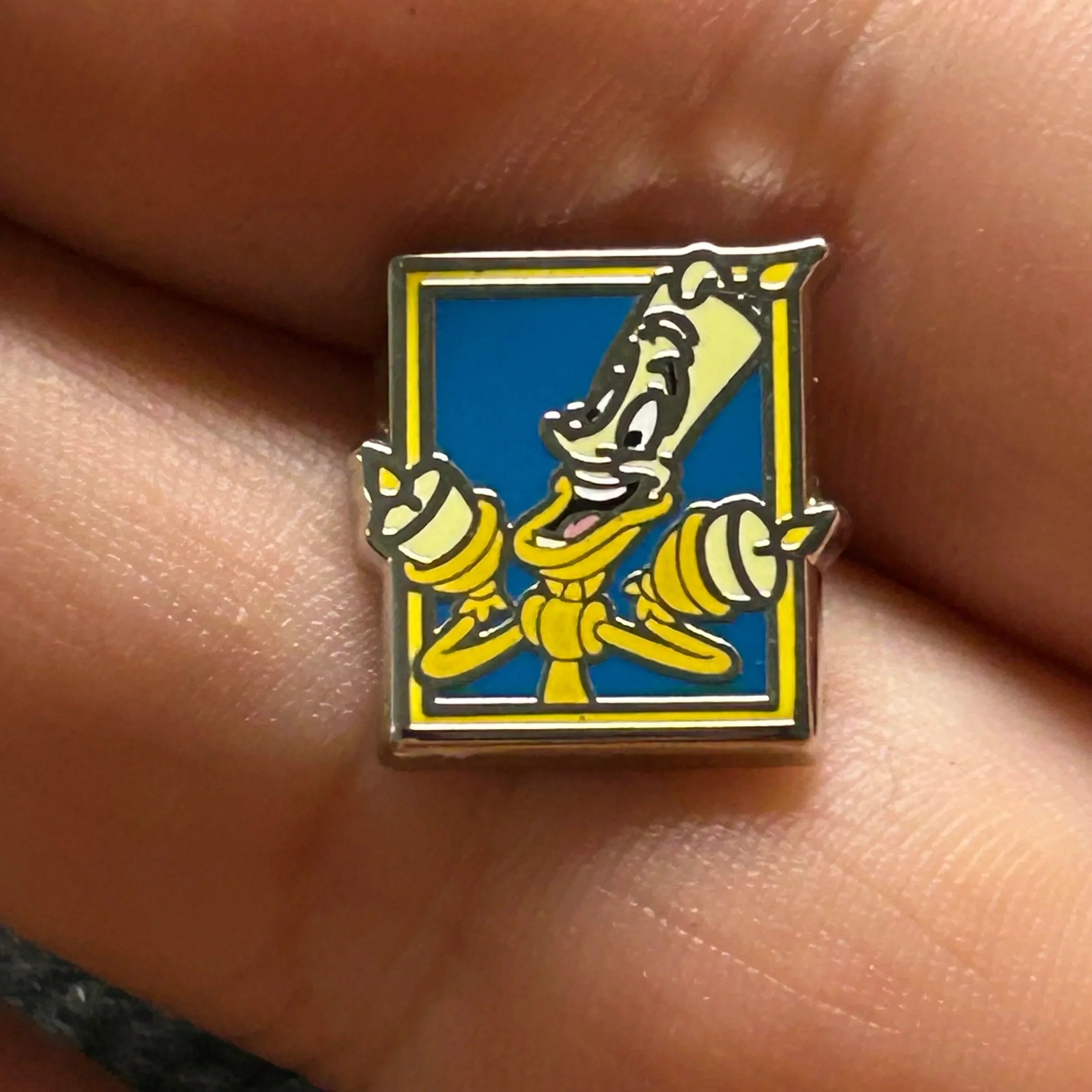 LR - Tiny Kingdom - Lumiere - Beauty and the Beast - Disney Pin