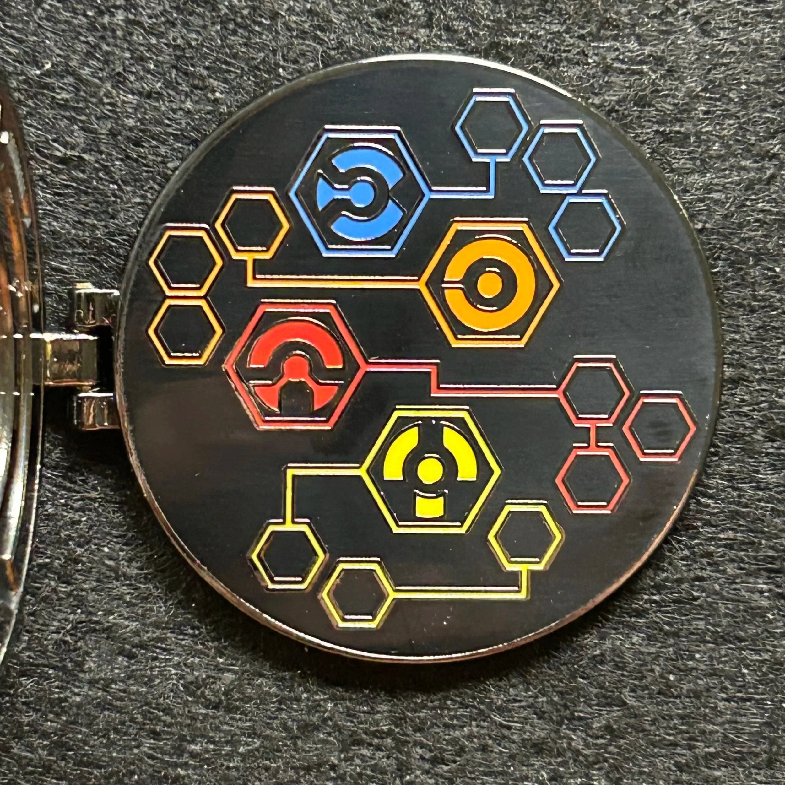 2025 - Tron Lightcycle/Run Logo - Hinge - Disney Pin