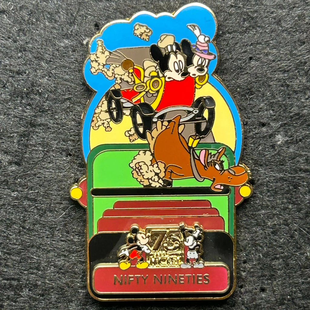 2004 - Mickey and Minnie Mouse - Nifty Nineties - LE 2,000 - Disney Pin