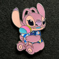 2024 - Angel With Snowcone - Lilo And Stitch - Stitch Attacks Snacks -  LR - Disney Pin