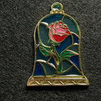 2016 - Beauty and the Beast Stained Glass Rose - Disney Pin