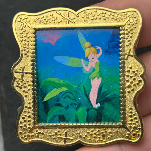 2003 - Tinker Bell - Picture Frame - LE 2,500 - Disney Pin on Pin