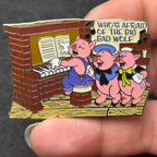 2002 - 3 Little Pigs - Playing Piano - Magical Musical Moments - Disney Pin