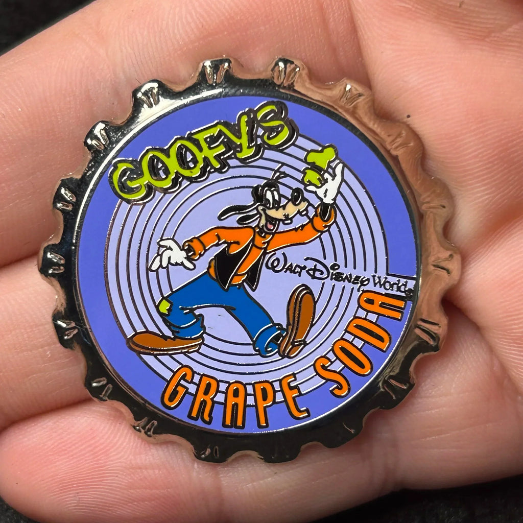 2003 - Goofy - Grape Soda - Bottle Cap - WDW - Disney Pin