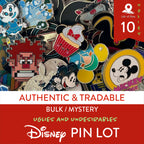 (UGLIES) Authentic Disney Pin Lot of 10 | No Duplicates or Scrappers