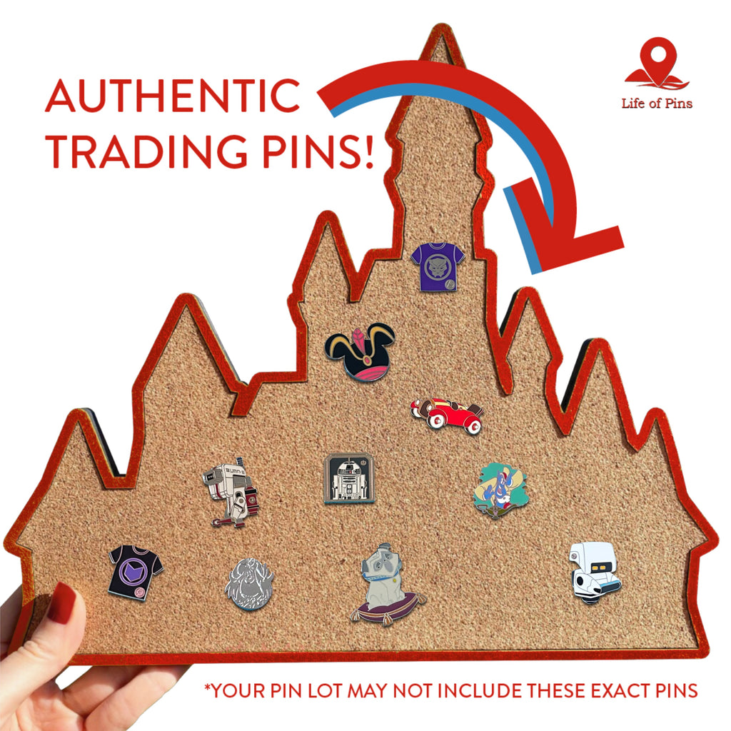 (UGLIES) Authentic Disney Pin Lot of 10 | No Duplicates or Scrappers