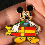 2002 - Mickey Mouse - Skateboard - Christmas Present - Slider - LE 3,500 - Disney Pin