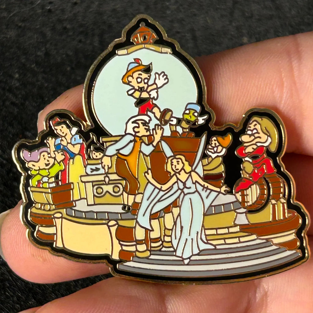 2001 - Snow White and Pinocchio - Share A Dream Come True Parade - Disney Pin