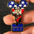 2002 - Mickey Mouse - Memorial Day -DLR - LE 3,500 - Disney Pin