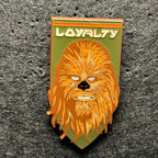 2019 - Chewbacca- Loyalty - Star Wars - Banner - Disney Pin