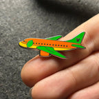 2020 - Orange Bird - Plane - Mystery Series - Hidden Disney - Pin