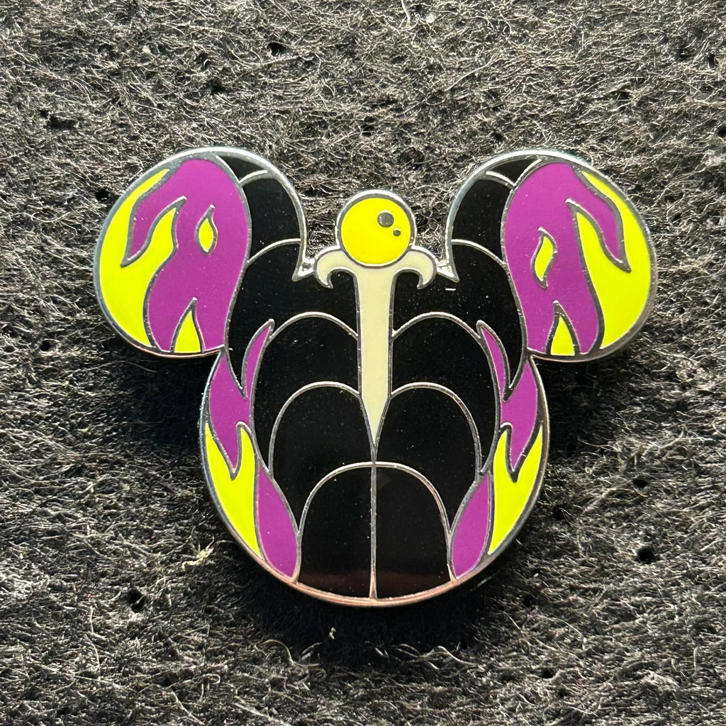 2022 - Maleficent - Villain Mystery Series - Mickey Icon - Disney Pin