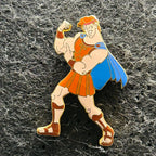 2002 - Hercules - Pointing at Bicep - Full Body - Disney Pin