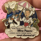2023 - Mary Poppins - Penguins and Turtle - Disney Pin