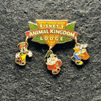 2001 - Donald, Mickey, and Minnie Mouse - DAK Lodge - WDW - Dangle - Disney Pin