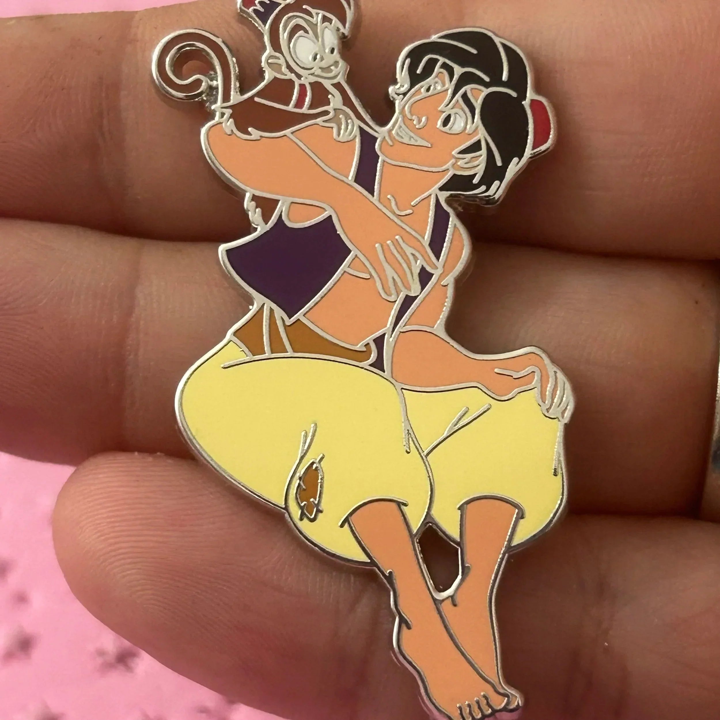 2018 - Aladdin and Abu - Disney Pin