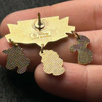 2001 - Donald, Mickey, and Minnie Mouse - DAK Lodge - WDW - Dangle - Disney Pin