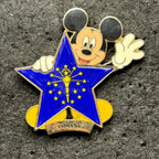 2001 - Mickey Mouse - Indiana - State Star - Disney Store - Disney Pin